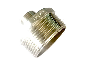 الصين انخفاض ضغط 304 المقاوم للصدأ 1-1 / 2 &amp;quot;* 1/2&amp;quot;، بسب، نبت بسبت الخيوط المثمن الحد الحلمة المزود
